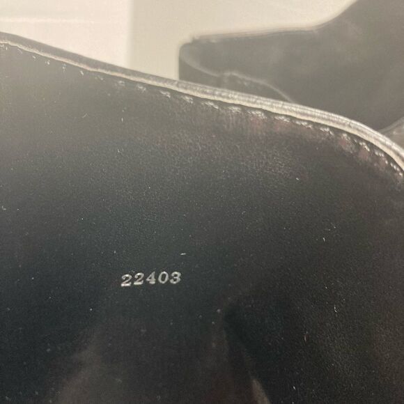 JG Women’s Riding Boots, Black,Sz 7.5, fur on inside, Inside zipper,buckle - Picture 6 of 13